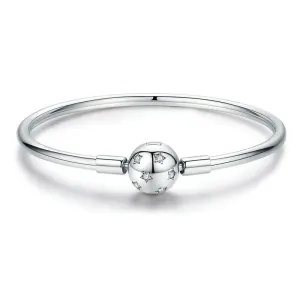 Sterling Silver Snake Bangle