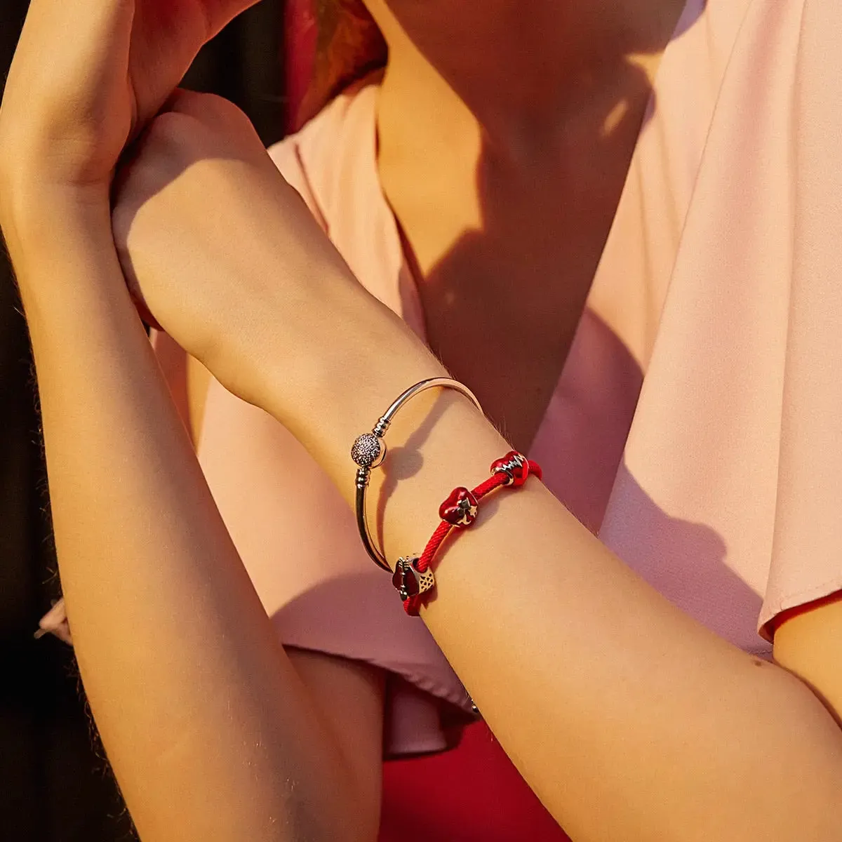 Sterling Silver Snake Bangle