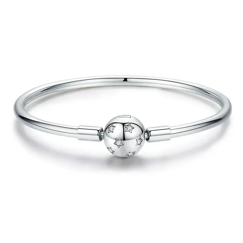 Sterling Silver Snake Bangle