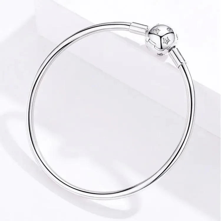 Sterling Silver Snake Bangle