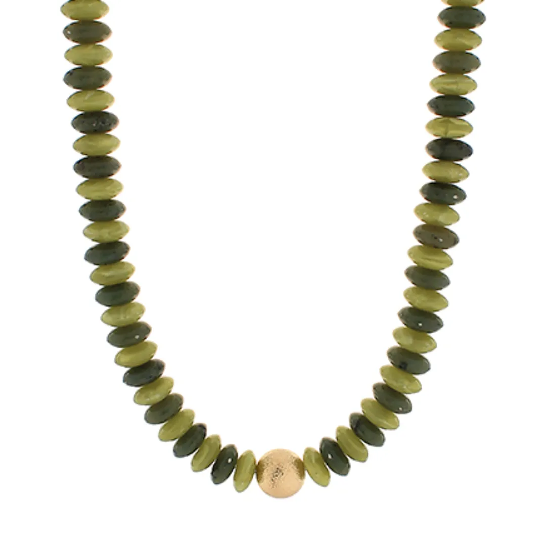 The Roxie Rondelle Beaded Necklace