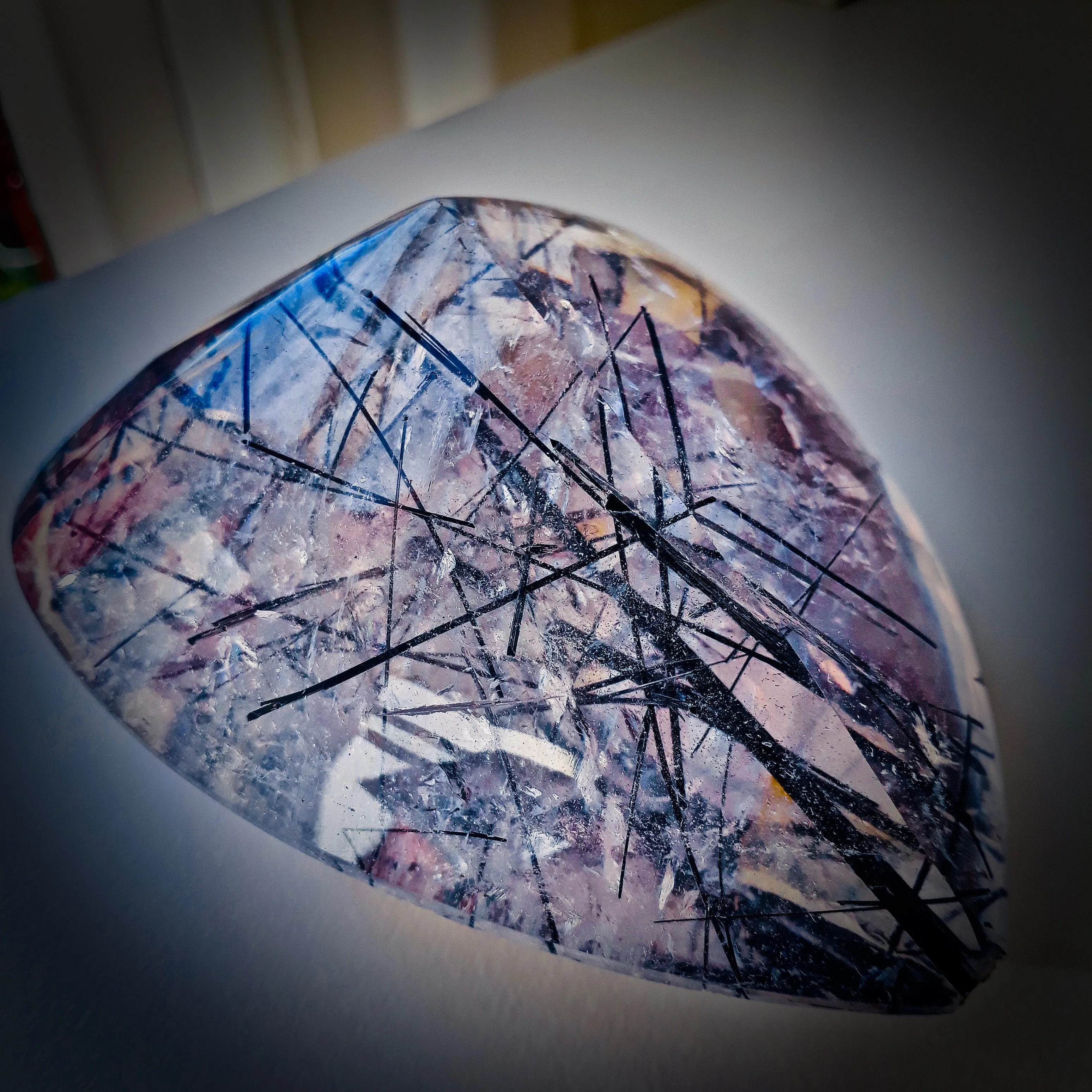 Tourmalinated quartz