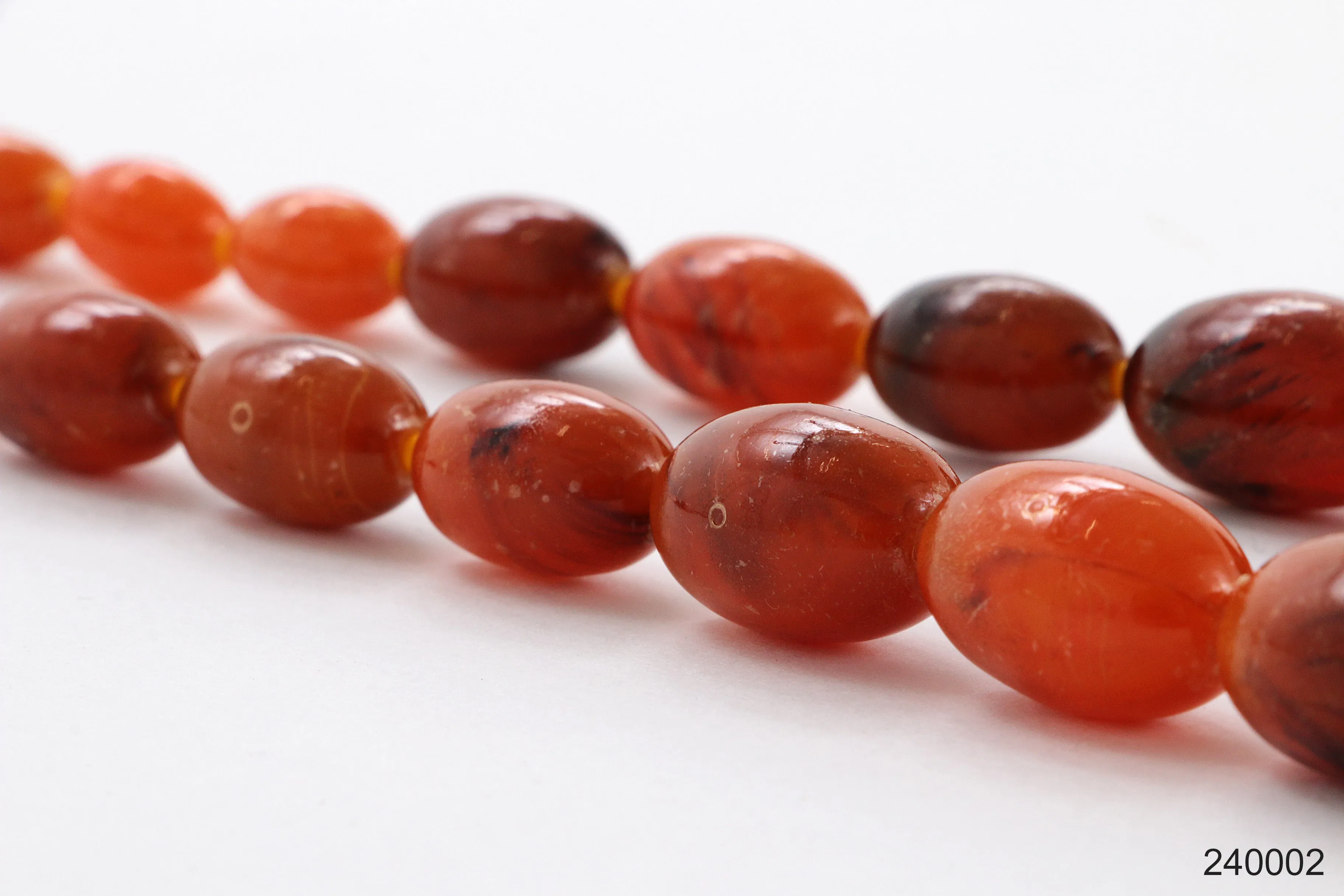 Vintage Amber Necklace - Unique Patina, 1960