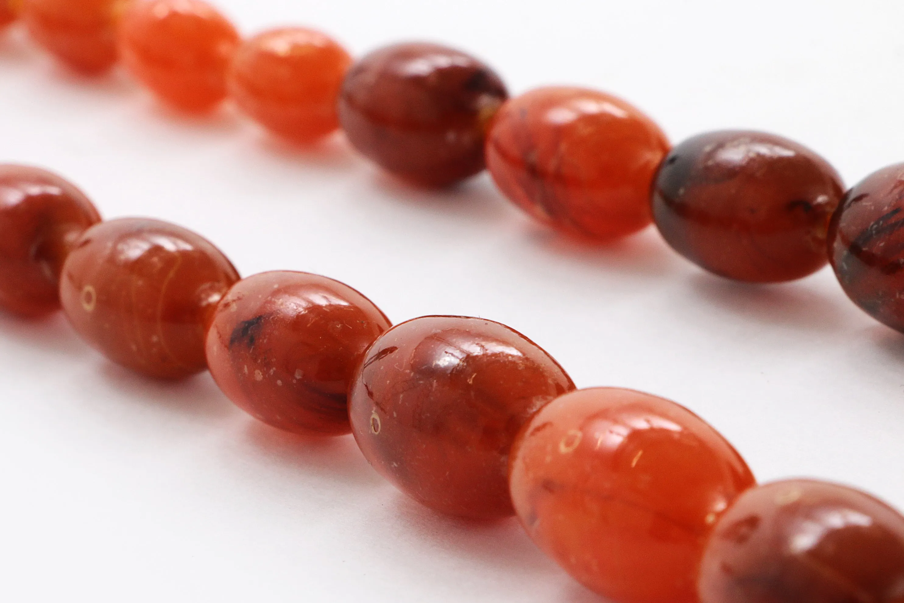 Vintage Amber Necklace - Unique Patina, 1960